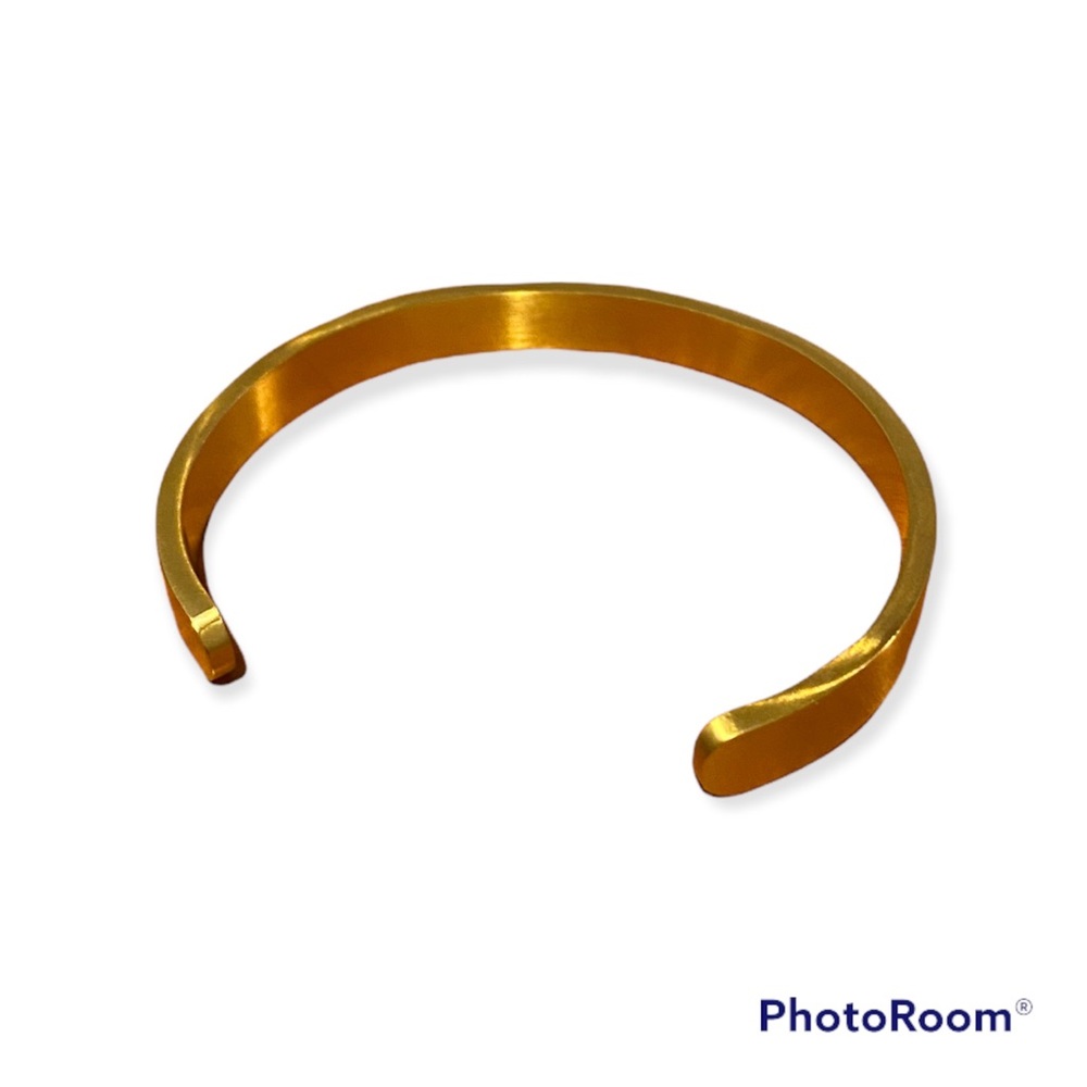 ADORNIA 14K Gold Vermeil Cuff Bracelet (Men's)